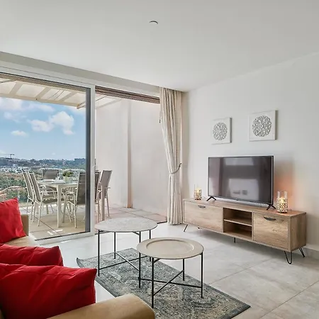 Casa Banderas, Sea And Mountain View At Luxury Complex Apartament La Cala De Mijas